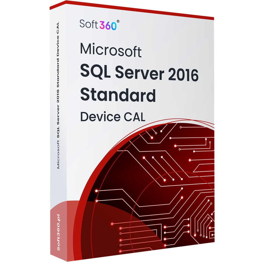 Microsoft SQL Server 2016 Standard - 1 Device CAL