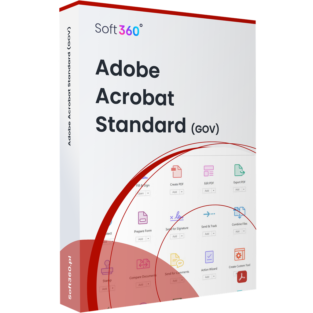 Adobe Acrobat DC Standard for Teams  Win/Mac – Government License