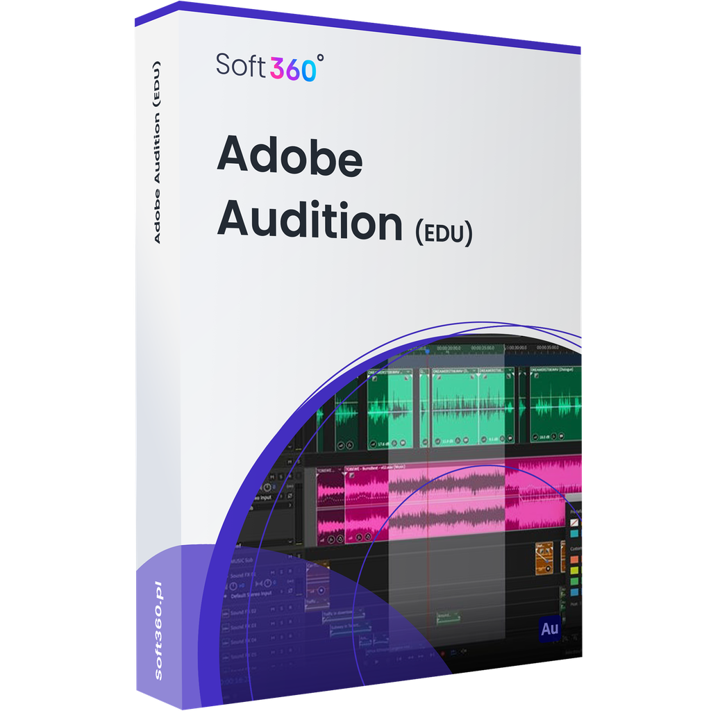 Adobe Audition CC Teams  Win/Mac – Named User License for EDU Institutions