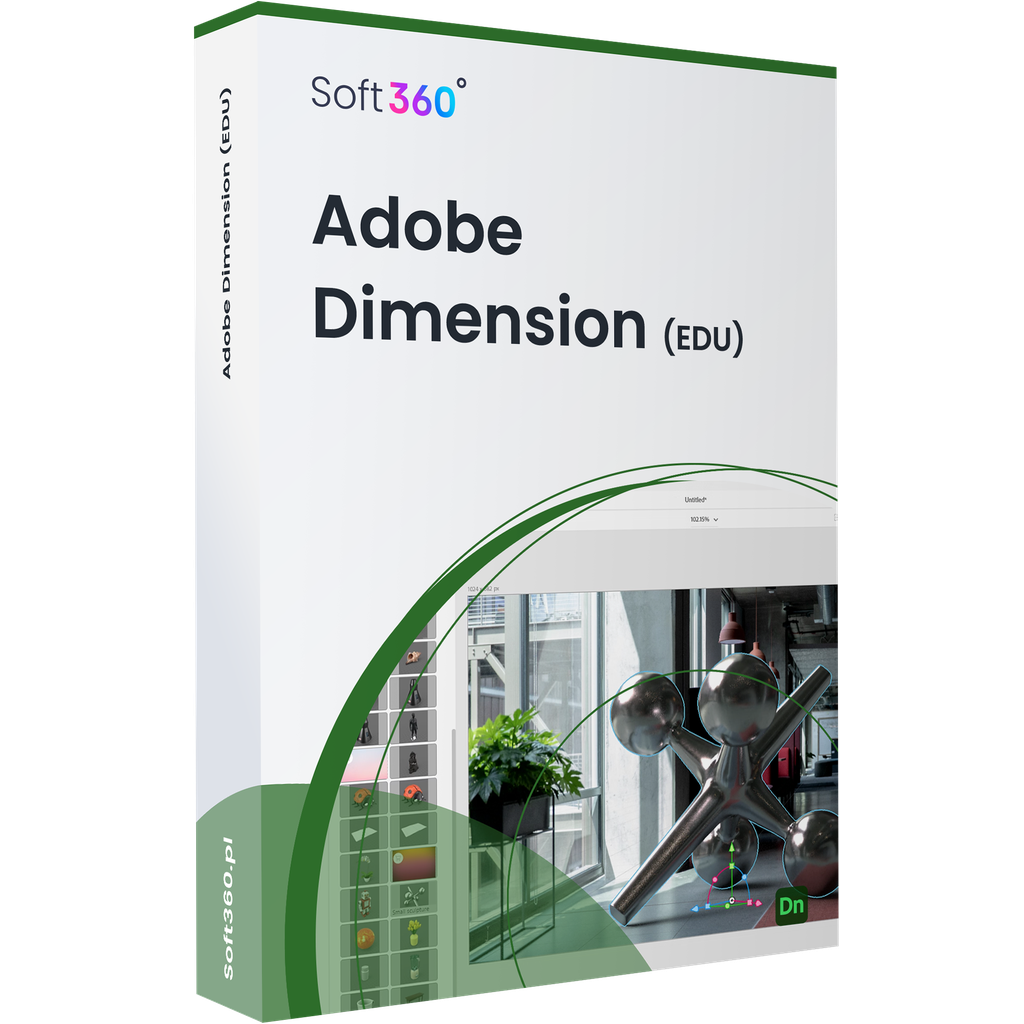 Adobe Dimension CC Teams Win/Mac – Named License for EDU Institutions