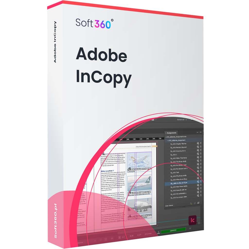 Adobe InCopy CC for Teams  Win/Mac