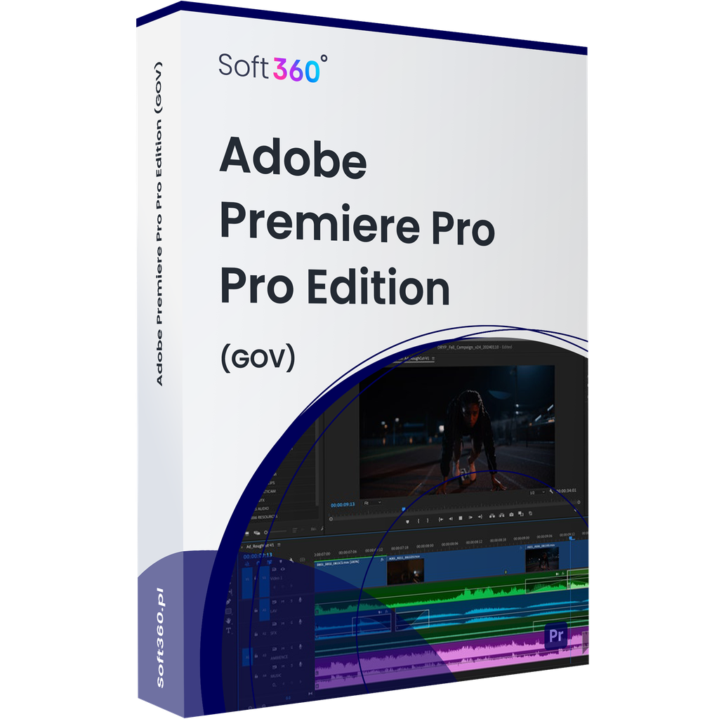 Adobe Premiere Pro CC for Teams - Pro Edition Win/Mac – Government License